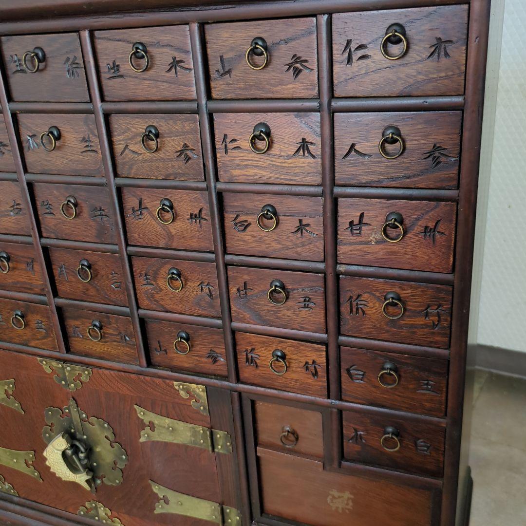 user_b943afd8　大型 李朝箪笥 薬箪笥 アジア 箪笥