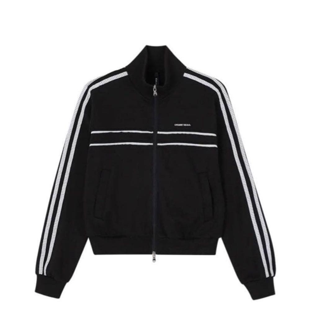 CRANK クランク レースライン トラックジャケット ブラック