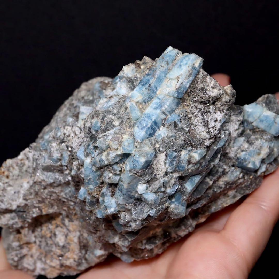 自主採掘！アクアマリン カリフォルニア665.7g　AQ255 鉱物　原石天然石