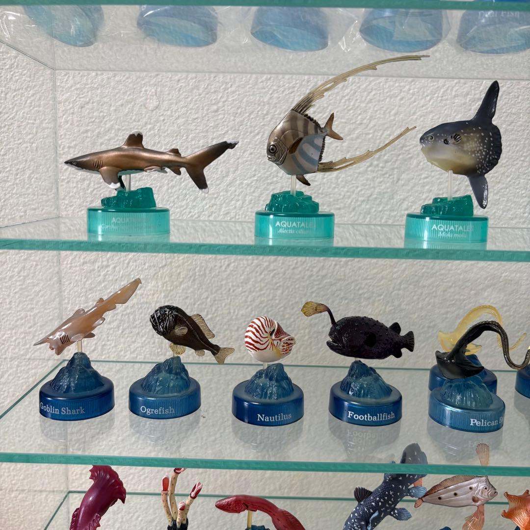 The Deep Sea Odyssey 海洋堂 深海生物 ボトルキャップ 希少