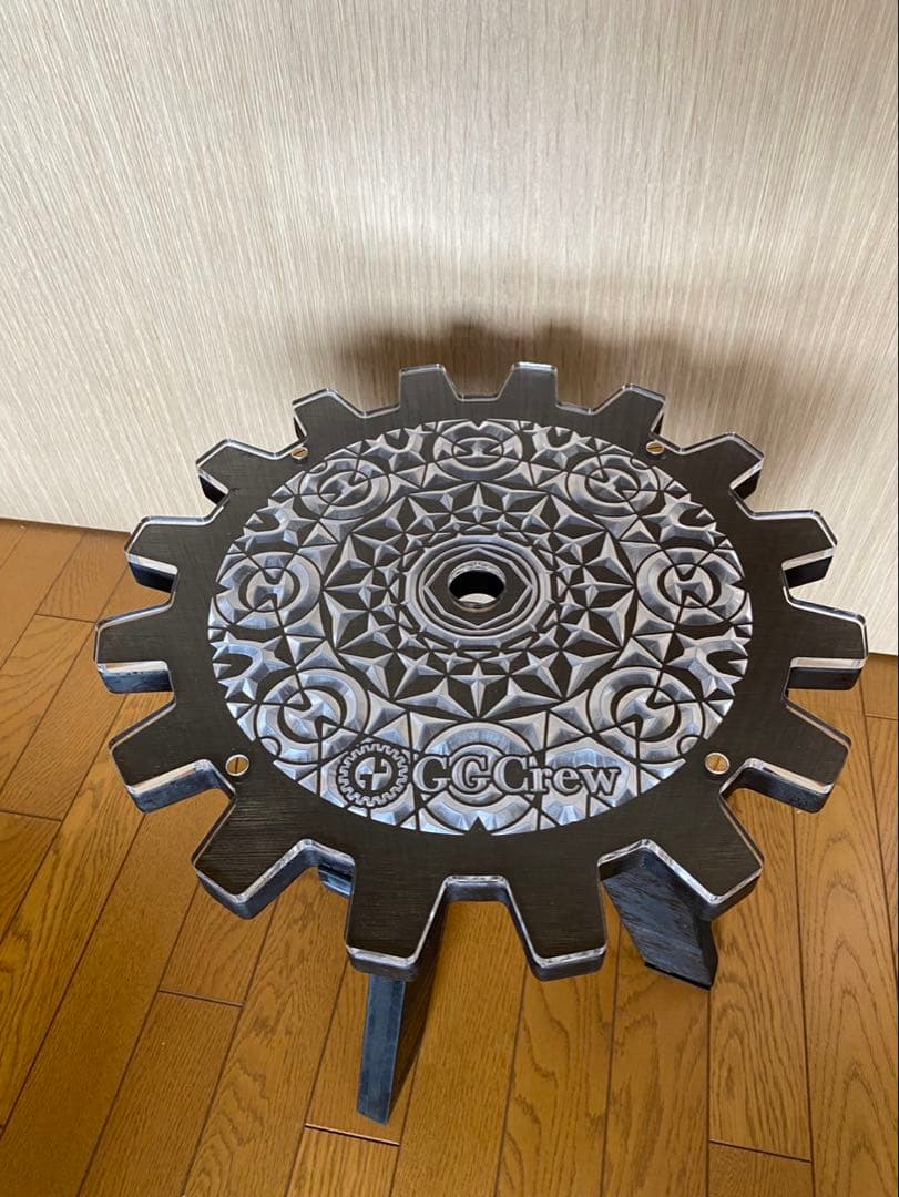 GGCrew 【GMT（サイドテーブル）】木脚 カレイドスコープ