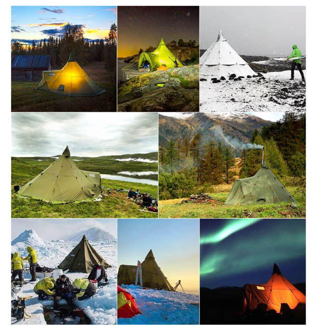 ヘルスポート バランゲルキャンプ アウターテント ＋ ポール[ 8-10人用 ]