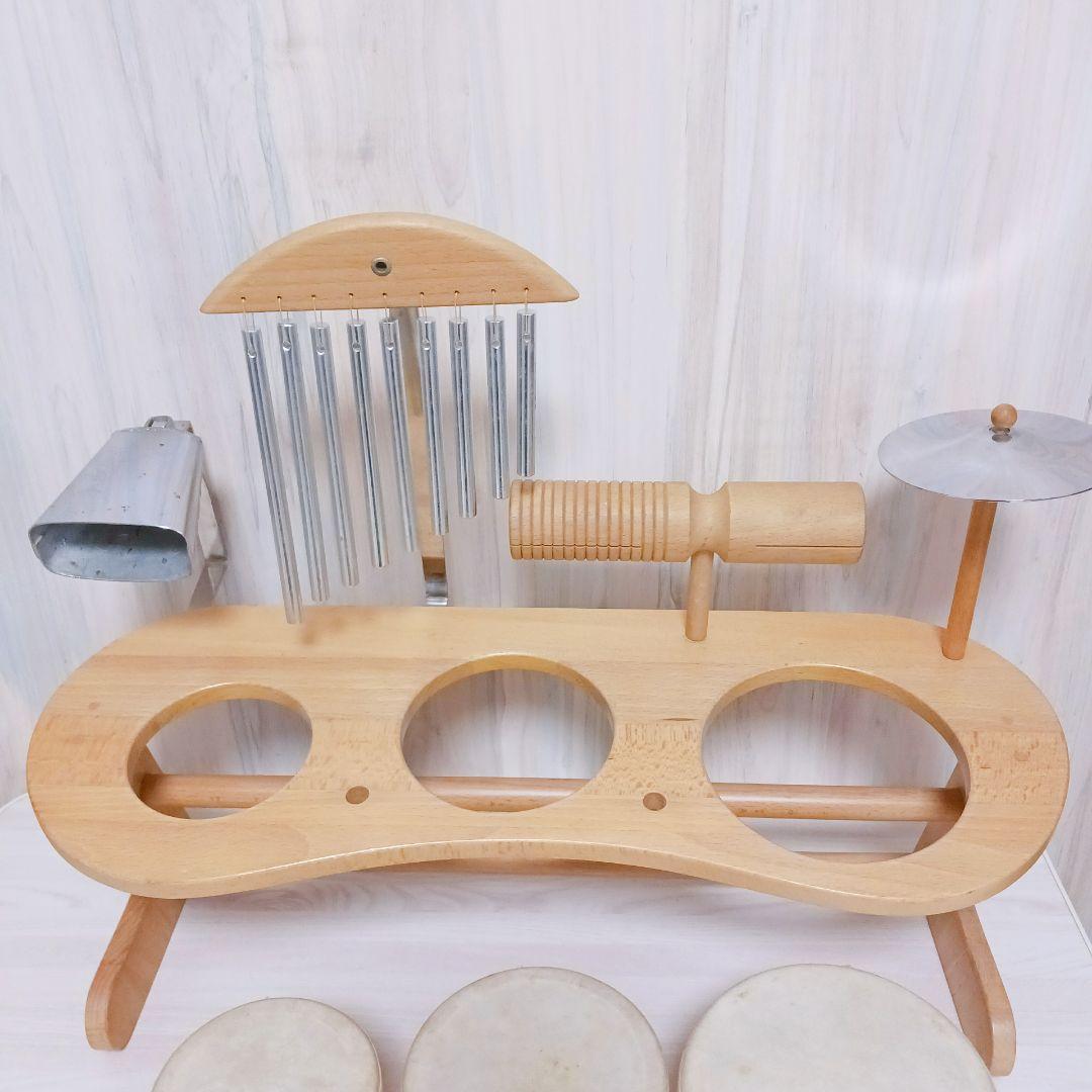 Rythmpoco リズムポコ 木製打楽器 リズムトイ パーカッション 知育楽器