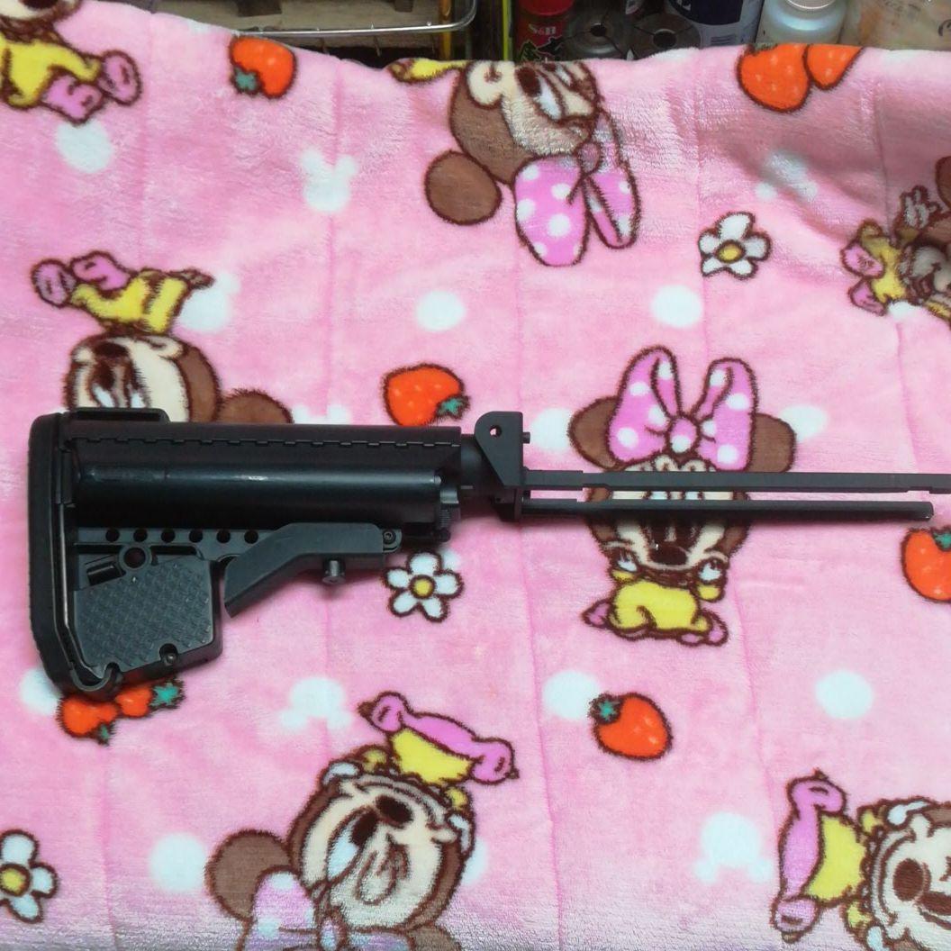 マルイ電動ガンMAC10用　ストック加工品