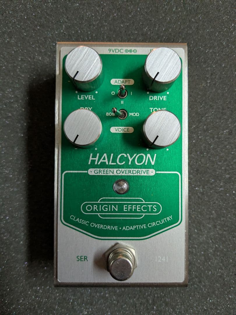 ギター ORIGIN EFFECTS Halcyon Green Overdrive