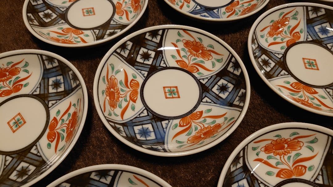 古伊万里　伊万里　豆皿　菓子皿　蔵出し　１０客