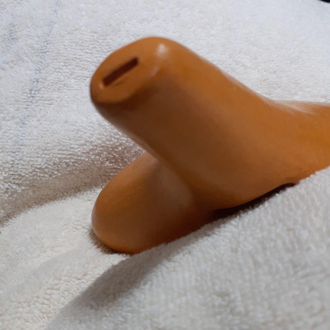 Ti amo オカリナ アルトF　11穴 薄い茶色 　陶器製