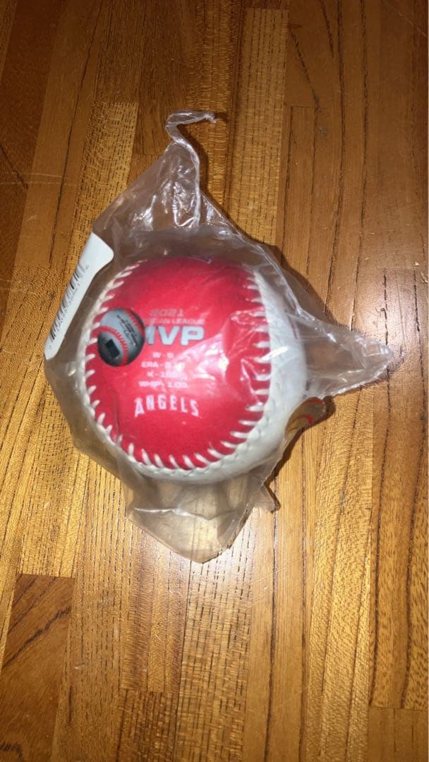【希少‼️ 完全未開封‼️】大谷翔平 初MVP記念ボール& Angeles ボール