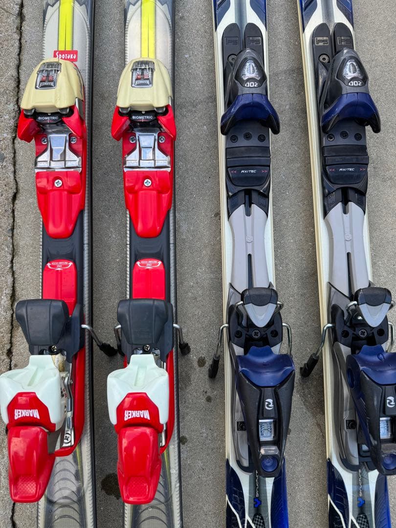 rossignol zenit154 9s 160 二つのセット