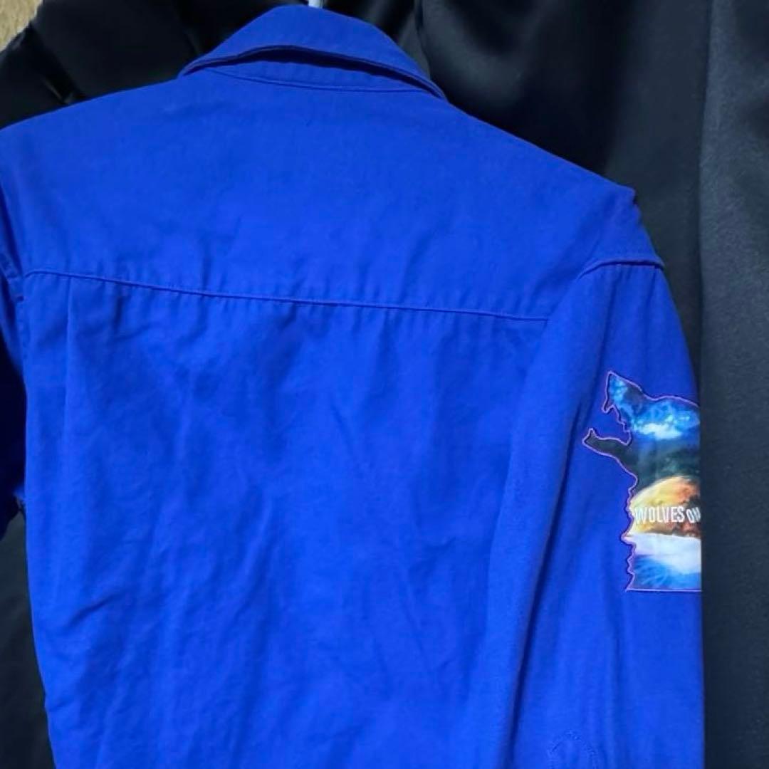 MAN WITH A MISSION 2024福袋 戦闘服 7分袖 M（ブルー）