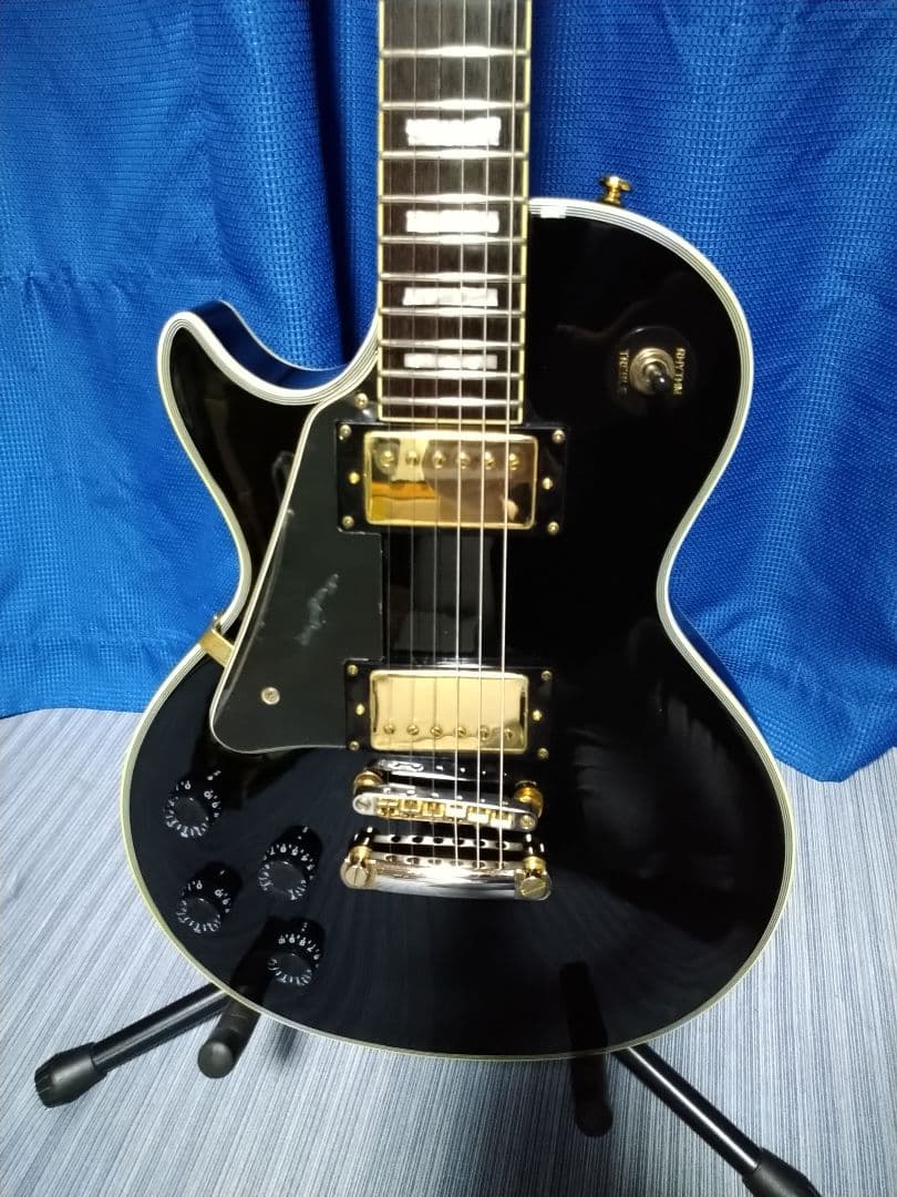 左利き GRASS ROOTS G-LP-CTM/LH BK レスポールカスタム