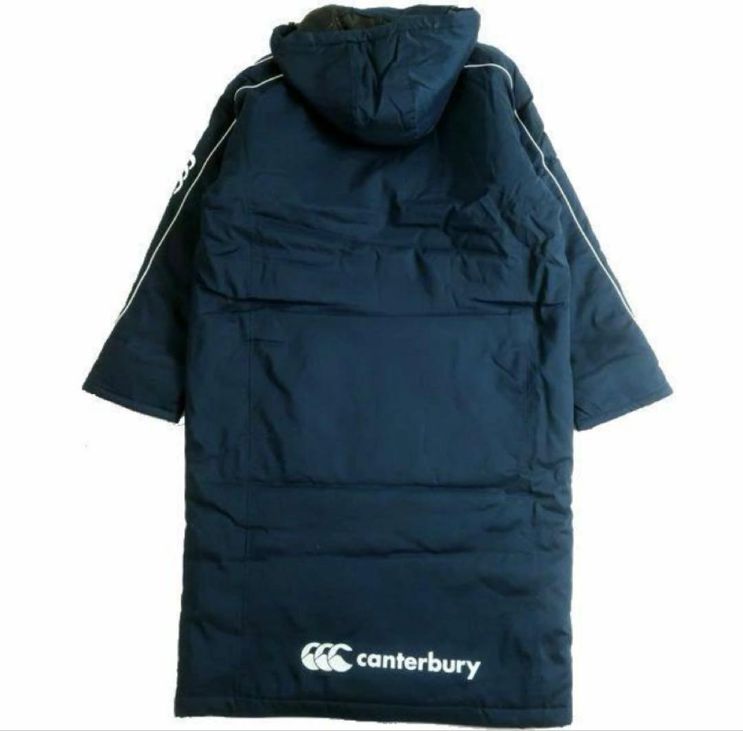 【美品】canterbury カンタベリー ベンチコート L 防寒 保温 防風