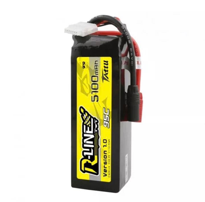 【2個セット】Tattu R-Line1.0 6S 95C 5100mAhリポ