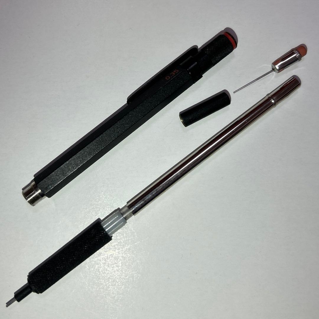 ロットリング　ロゴなし　Rotring シャーペン　0.35 旧モデル　廃盤品