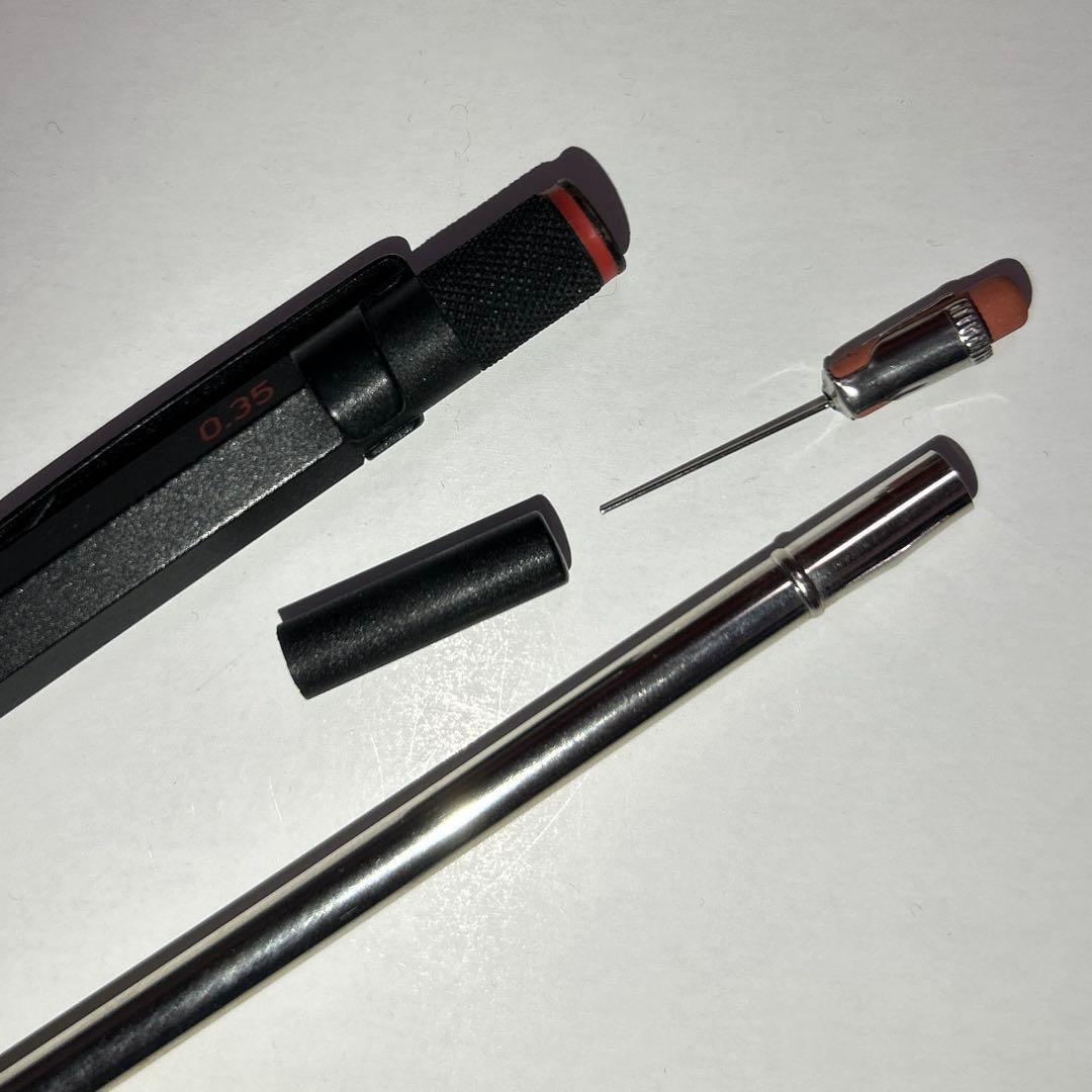 ロットリング　ロゴなし　Rotring シャーペン　0.35 旧モデル　廃盤品