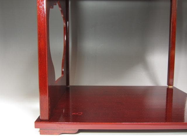 ★　駒沢利斎　仙扇棚　裏千家　十四代　淡々斎の花押がございます★x544