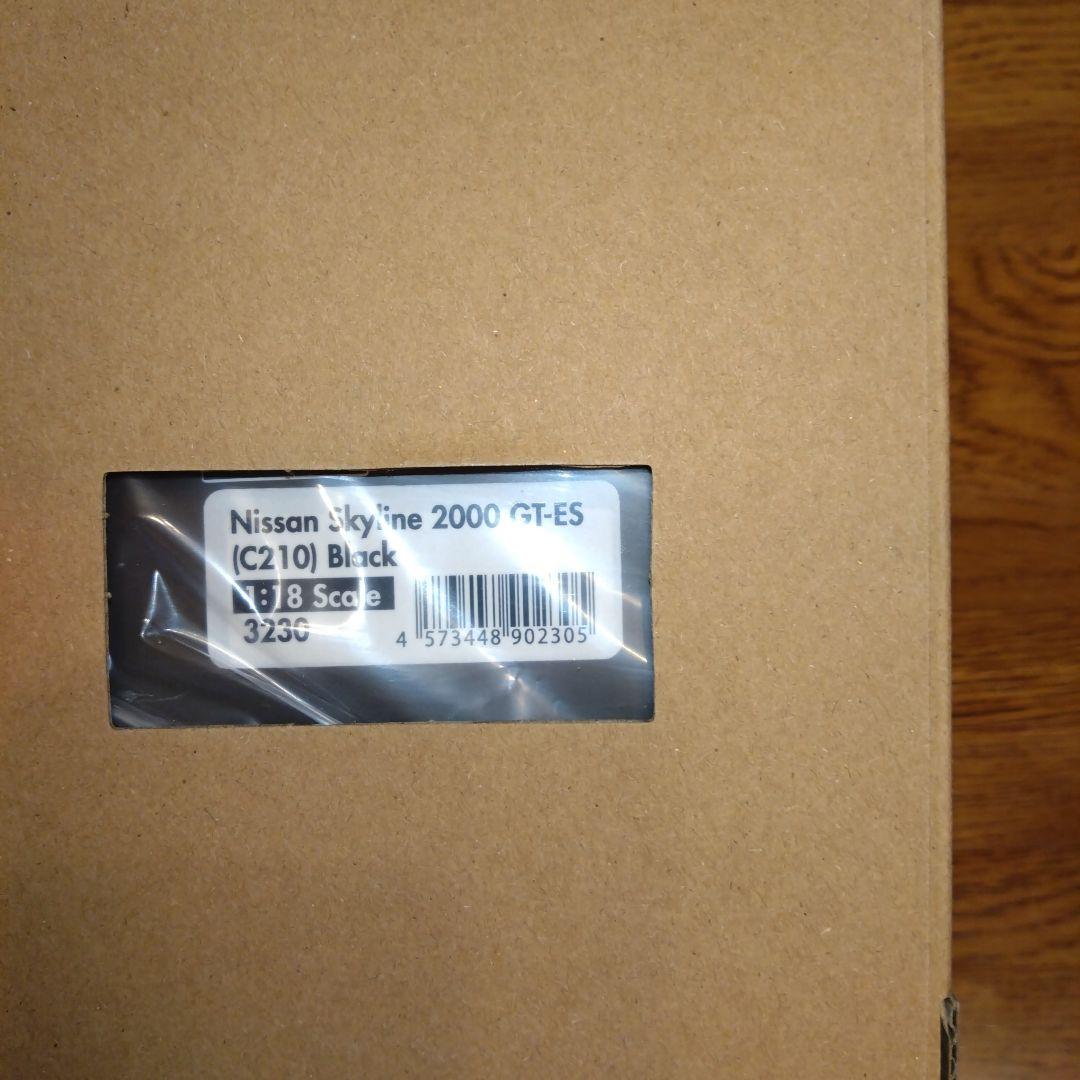 新品•未開封　1/18 イグニッションモデル日産　スカイライン2000GT-ES