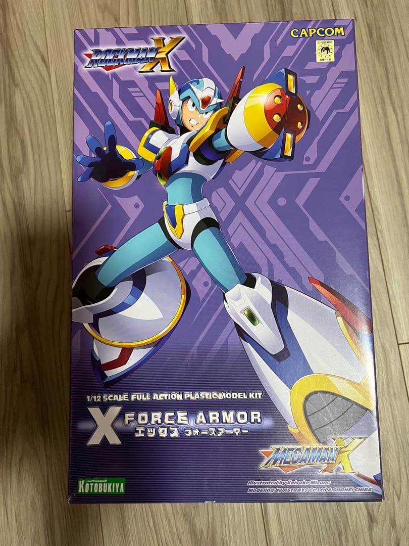 【未開封】コトブキヤ ロックマンX フォースアーマー 1/12