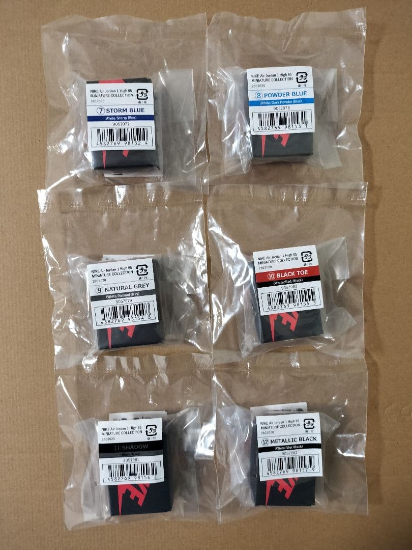 きちむ AirJordanMINIATURE COLLECTION コンプ