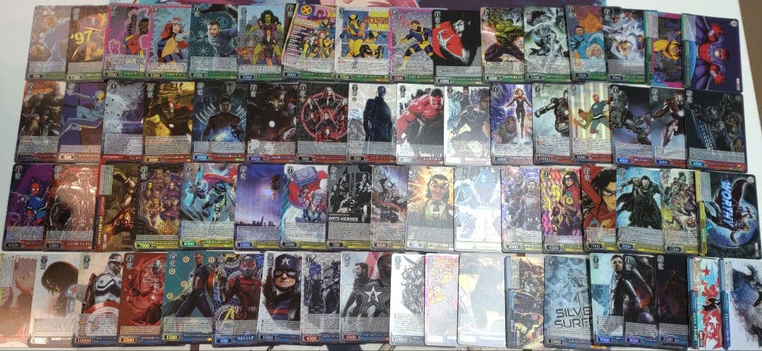 SR、RRR68枚セット　MARVEL vol.3　ヴァイスシュヴァルツ　WS