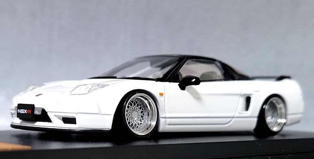 1/43　ホンダ　NSX-R改　NA2　BBS-RS　ホイール　アルミ製　深リム