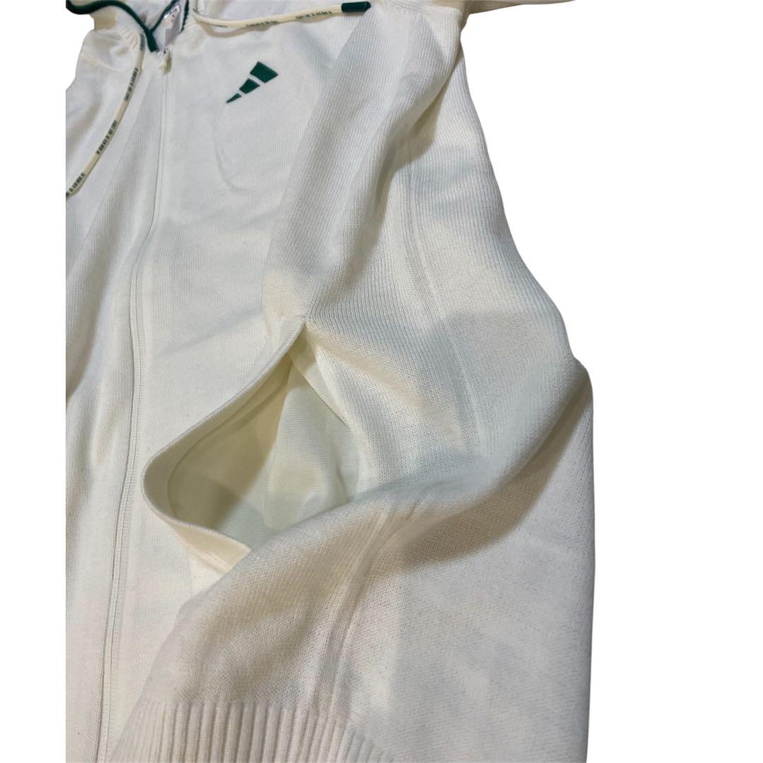 【新品タグ付】adidasゴルフ プライムニット フルジップフーディー Lサイズ