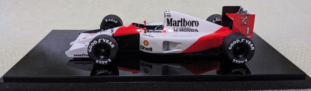 タメオ マクラーレンホンダMP4/6 完成品 1/43
