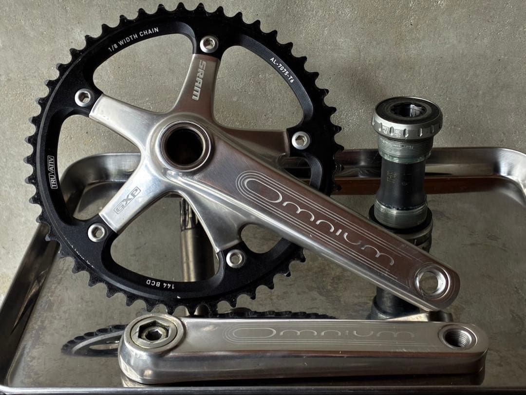 sram Omnium クランクセット 165mm 48T