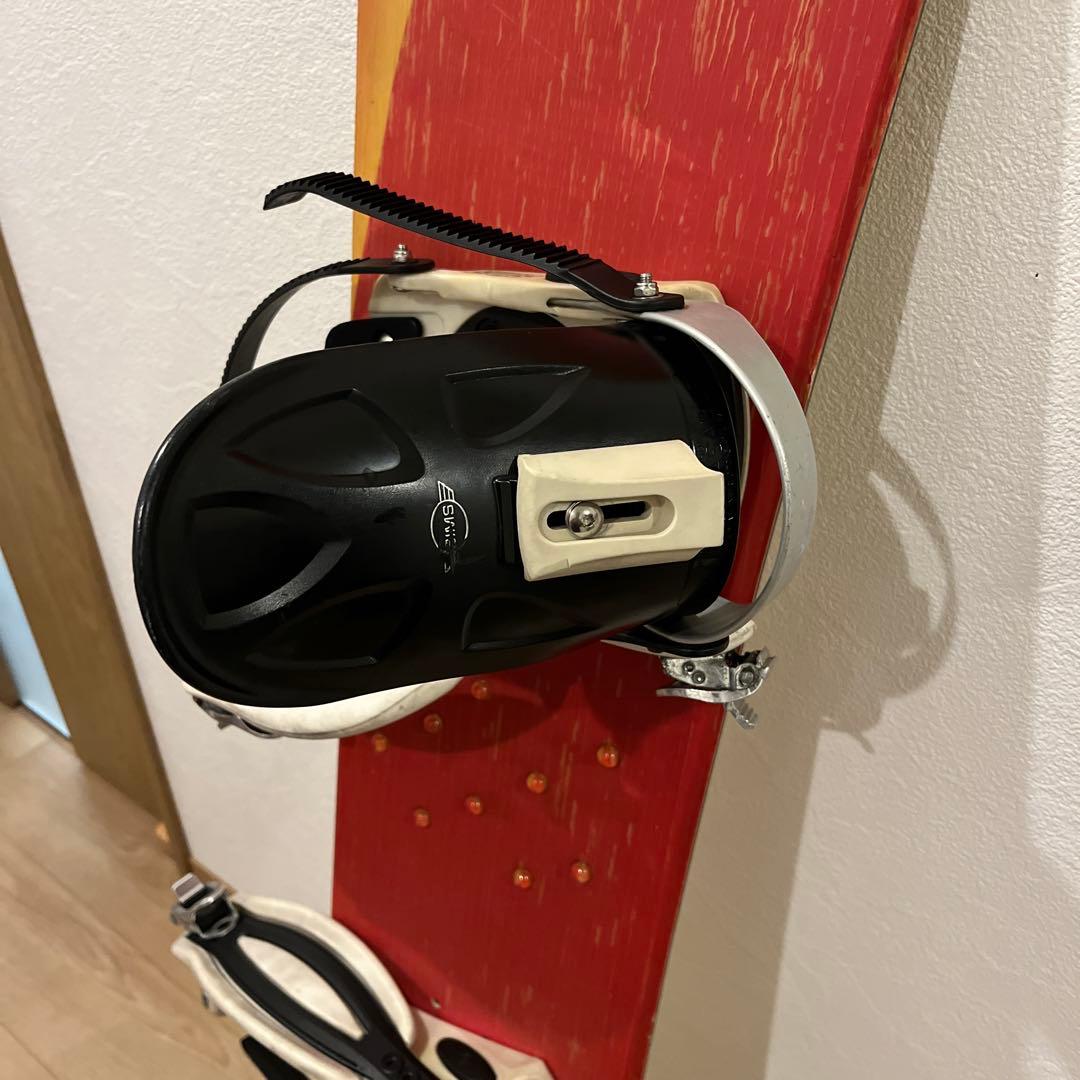 スノーボード レッド/オレンジ