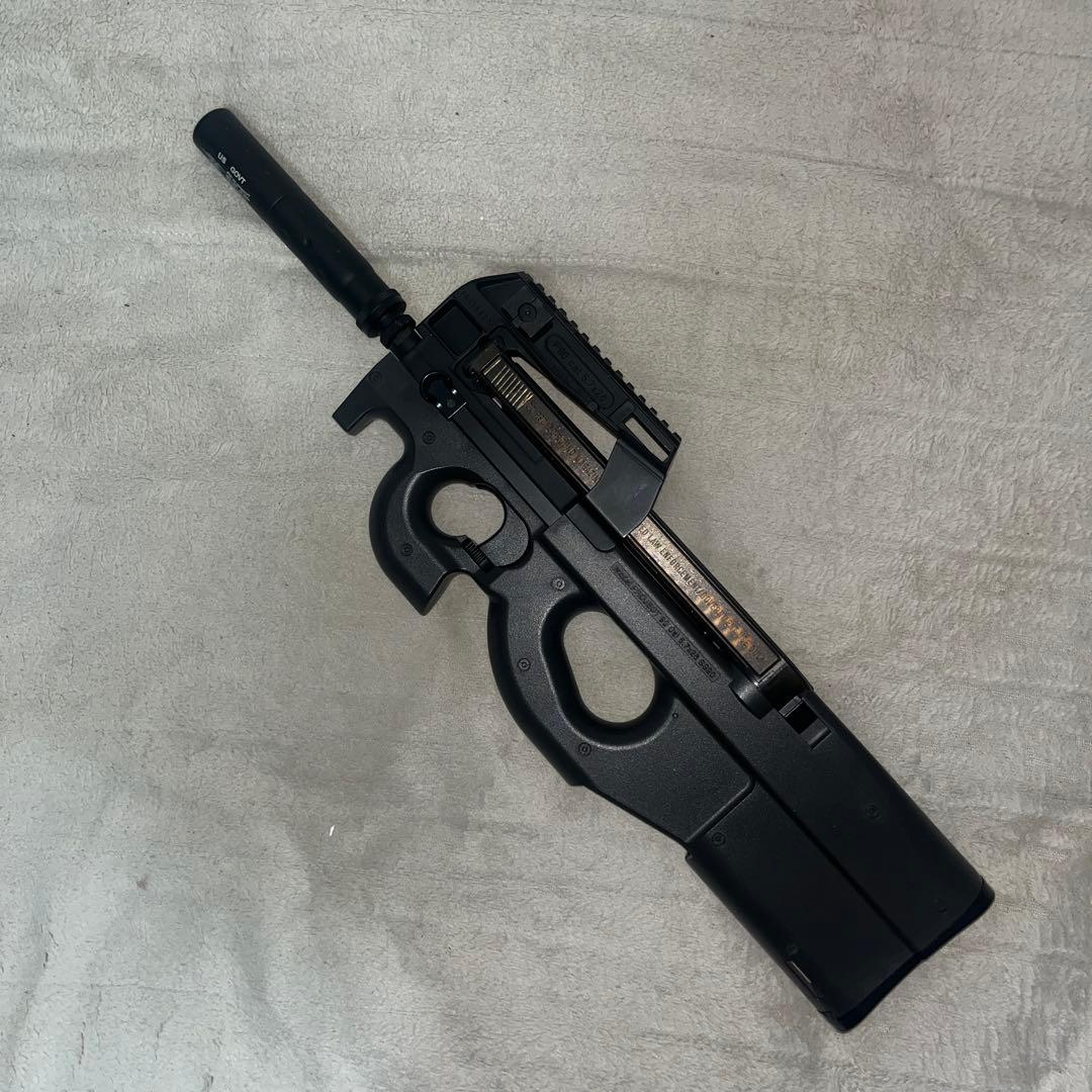 P-90 TR 電動ガン サイレンサー付き