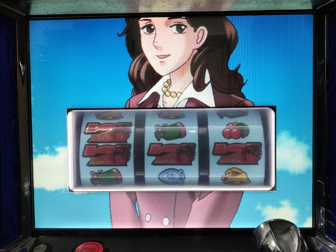 【パチスロ実機】ロデオ★『初代』俺の空【不要機付】４号機・人気台