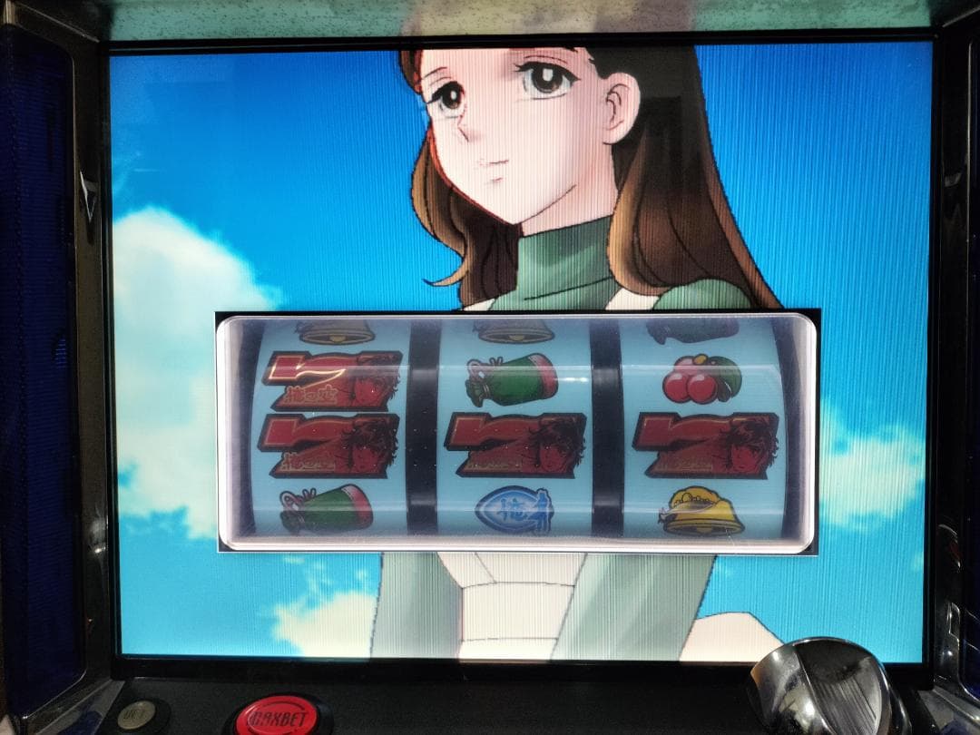 【パチスロ実機】ロデオ★『初代』俺の空【不要機付】４号機・人気台