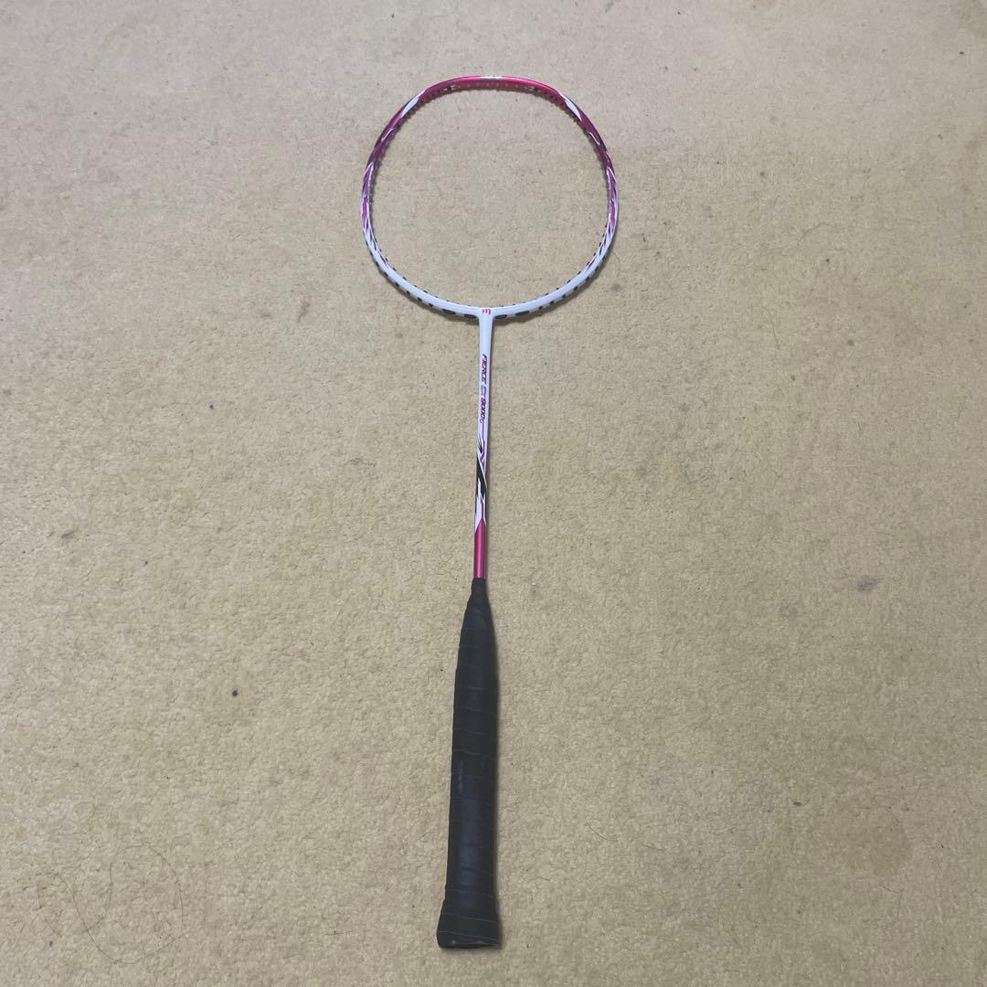 FIERCE CX 9000 バドミントンラケット ホワイト/ピンク