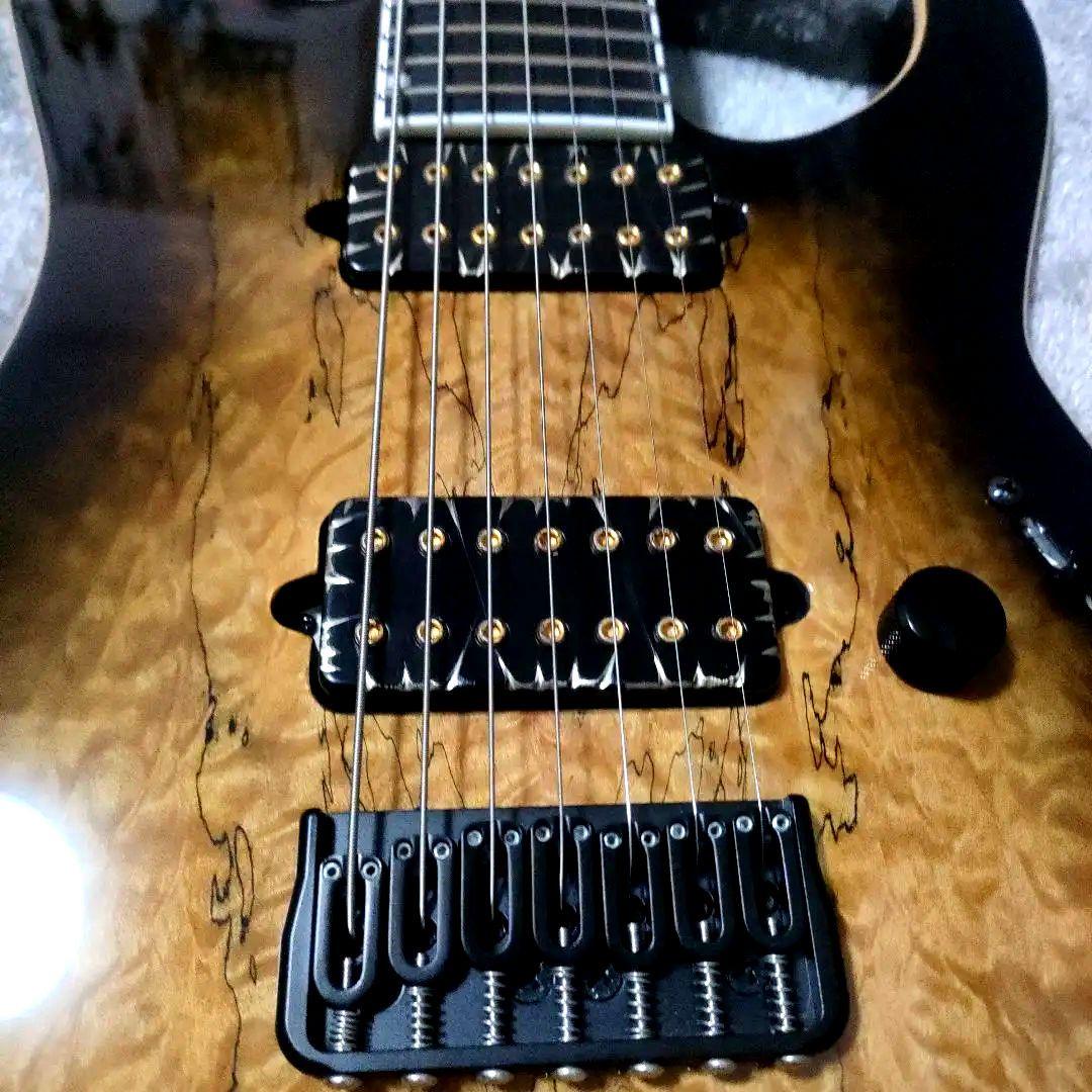 ESP E-II M-II 7NT HS SM Natural Burst 7弦