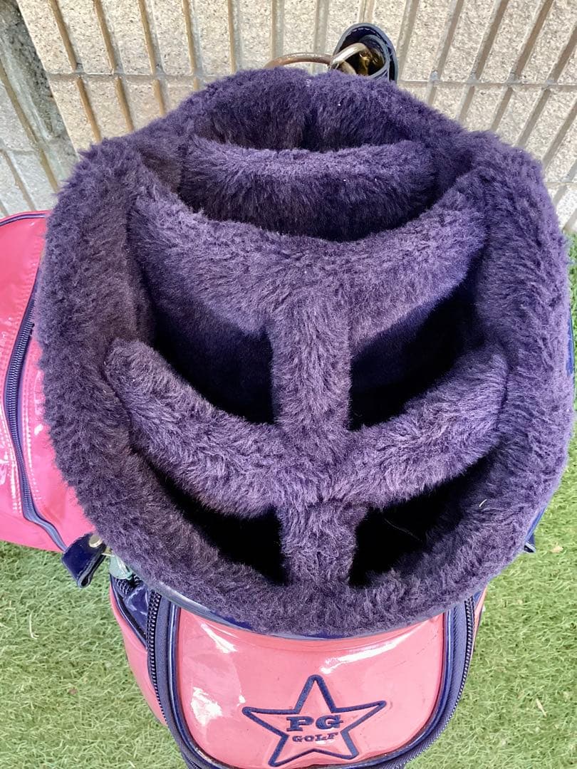 PEARLY GATES パーリーゲイツエナメルキャディバッグ