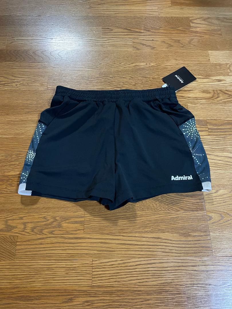 【未使用】Admiral アドミラル テニス ショートパンツ サイズM ブラック