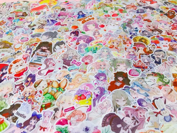 可愛いい❤️❤️人物マステフレークシール( ⸝⸝•ᴗ•⸝⸝ )156