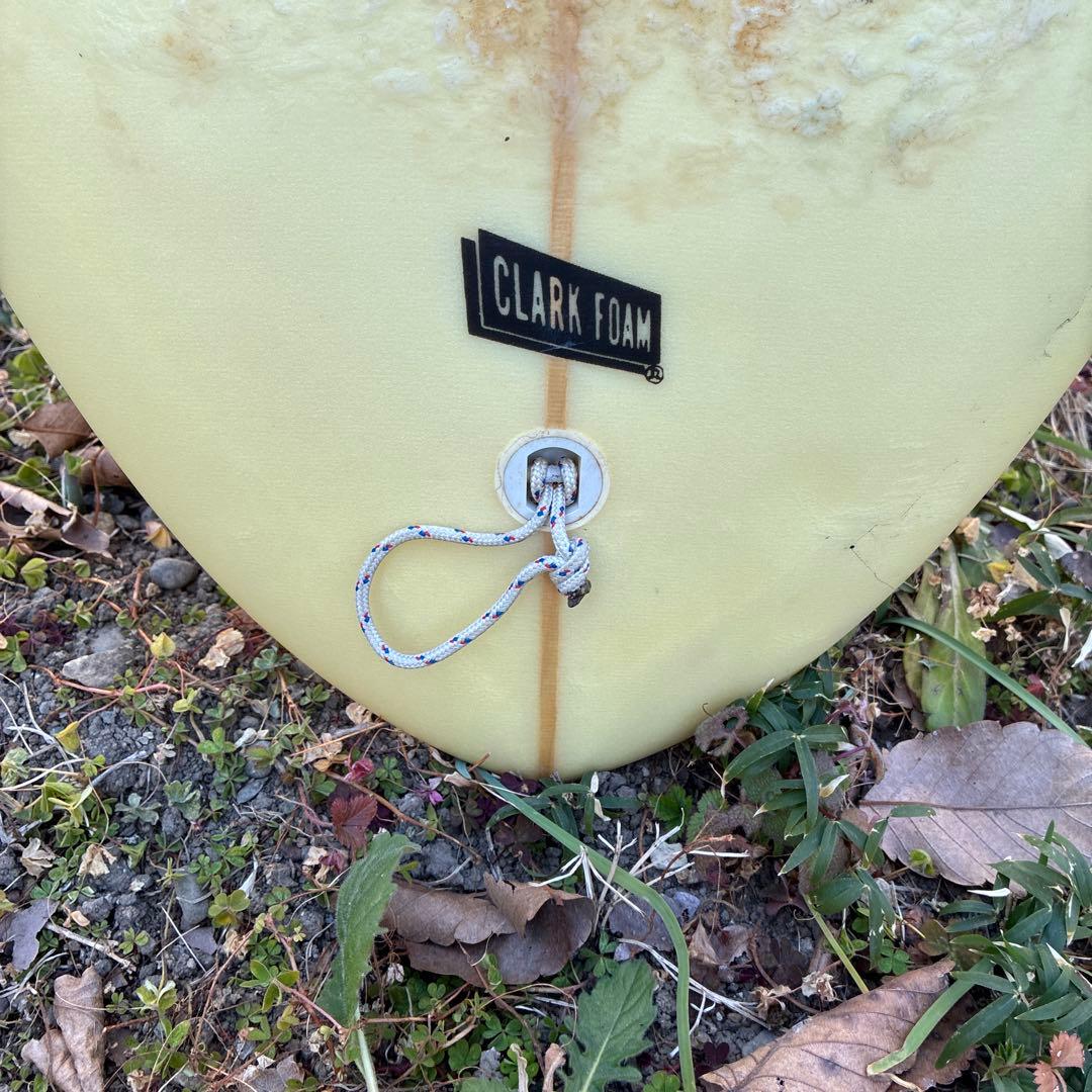 カツサーフボード6.2インチ、3ストリンガー風（エアーブラシ）ボードカバー付