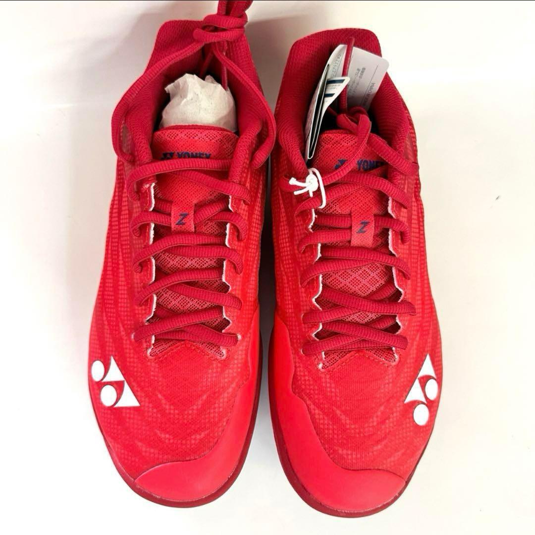 ⭐️限定⭐️ヨネックス パワークッション エアラスZ メン 25.5 ルビーレッド