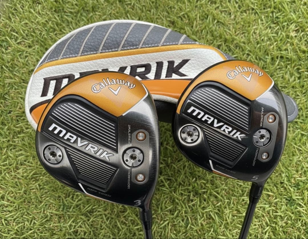 【希少・ツアー支給品】キャロウェイ MAVRIK フェアウェイウッド 3W&5W
