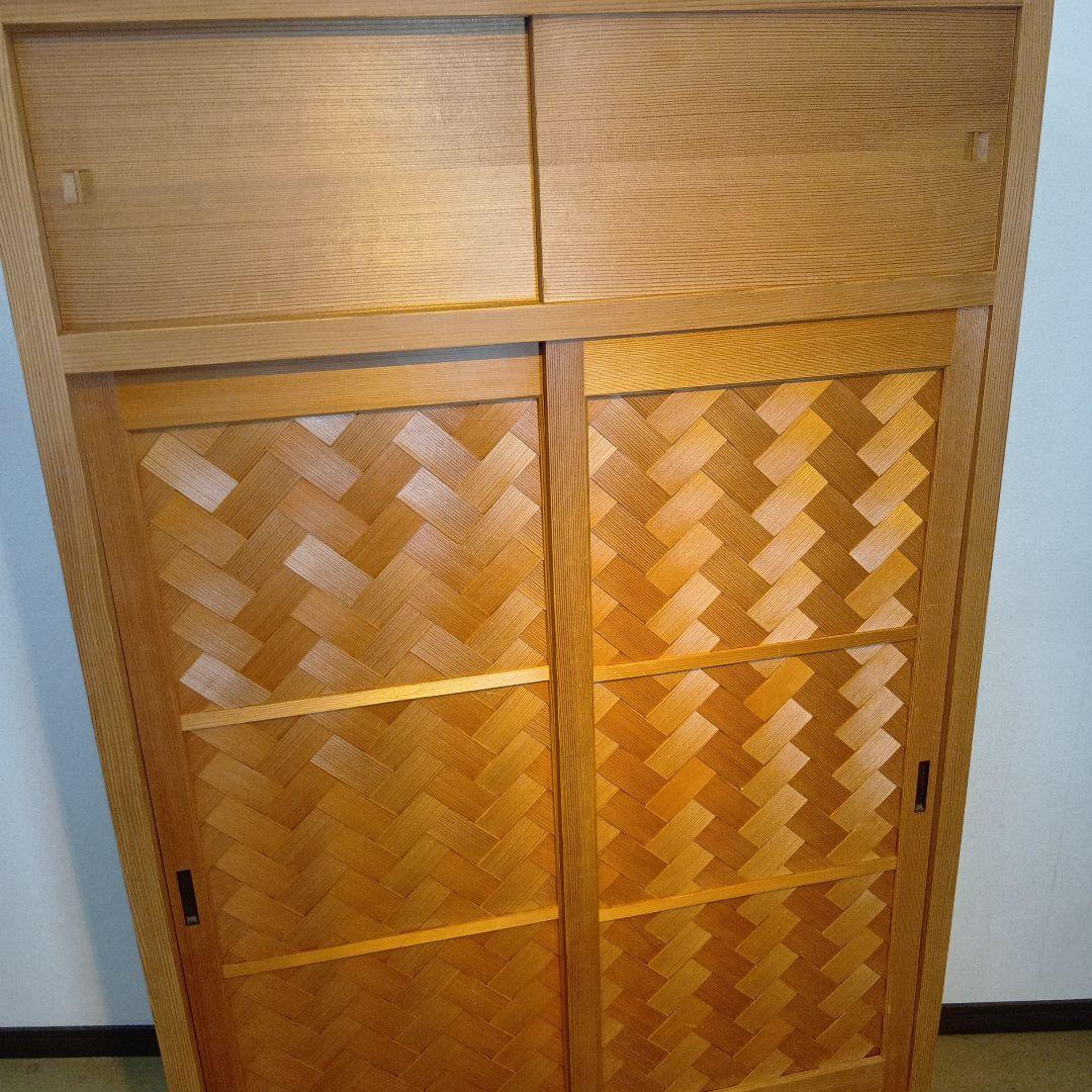 茶道具　水屋棚　置水屋　網代