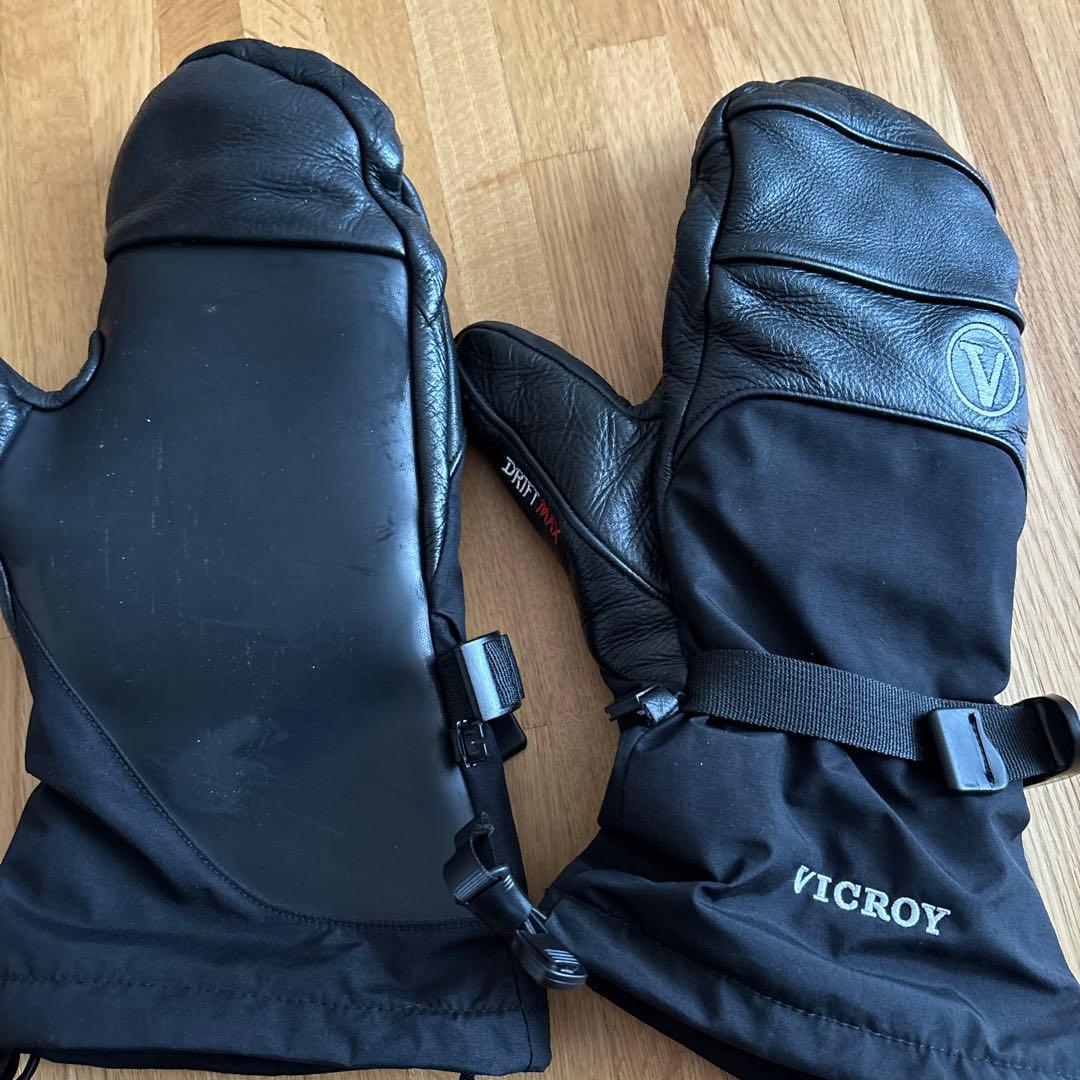 VICROY ブラック ミトン グローブ