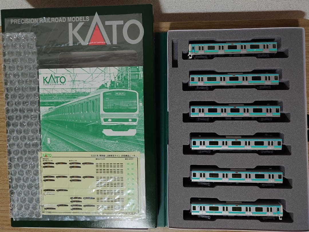 りく KATO 10-1337 E231系 常磐線・上野東京ライン 6両