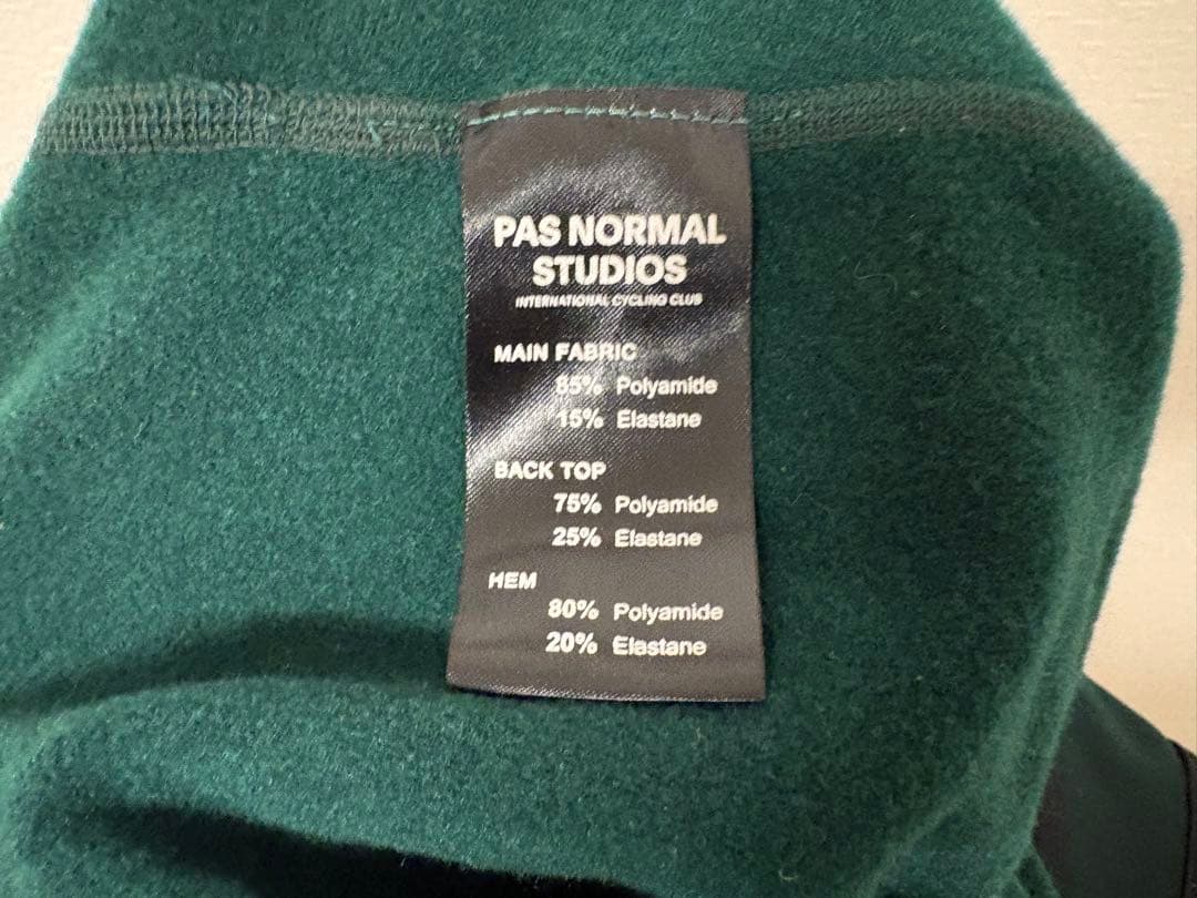 PAS NORMAL STUDIOS ビブタイツ サイズM グリーン