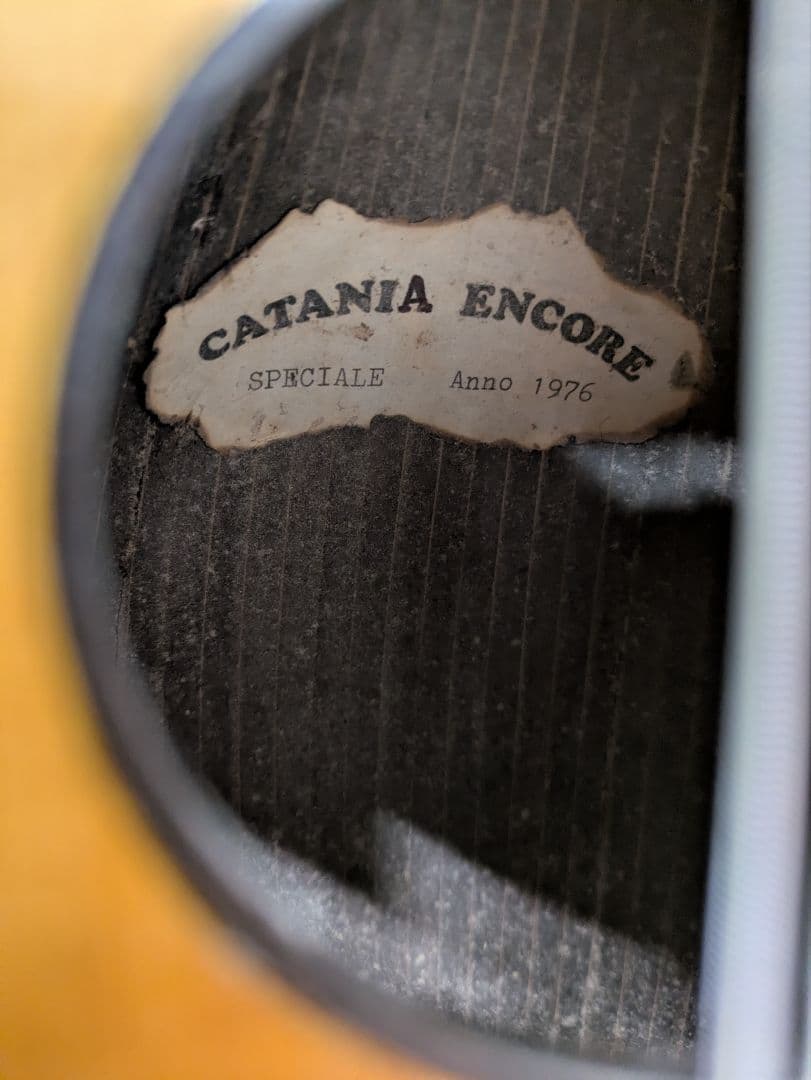 マンドリン/CATANIA ENCORE/1976年製/ハードケース付