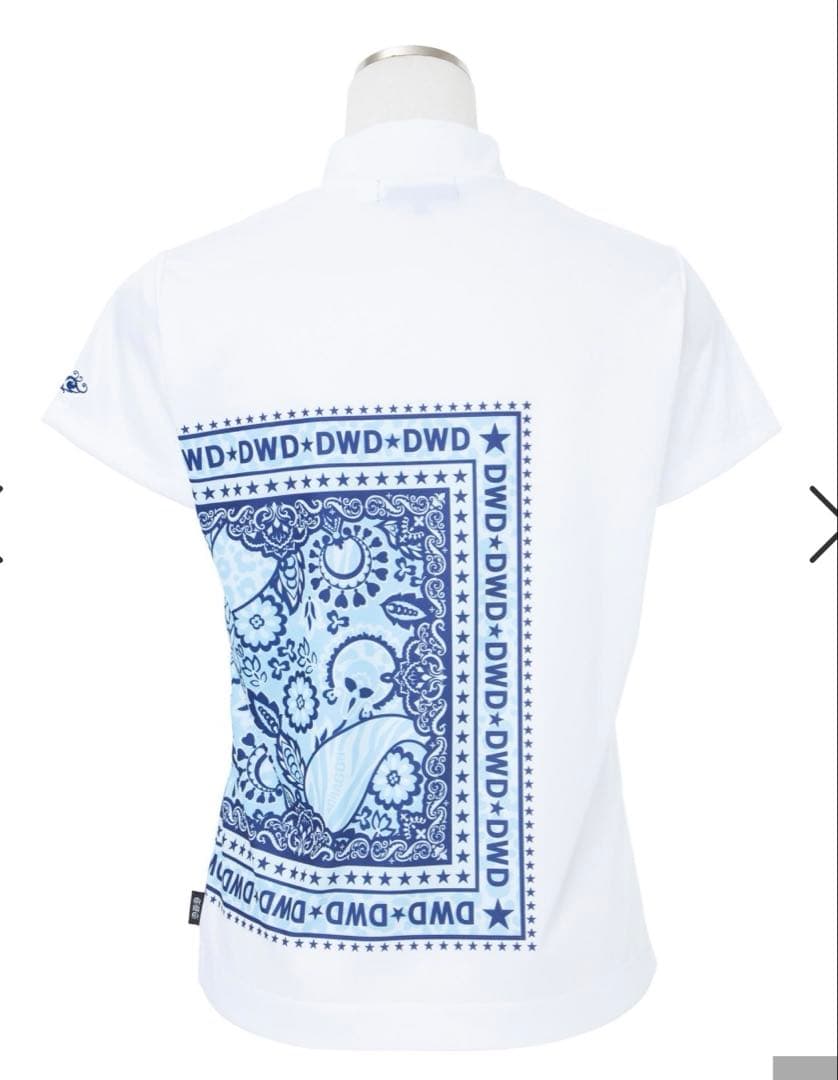 DWD★ダンスウィズドラゴン★ペイズリーバンダナプリントハイネック