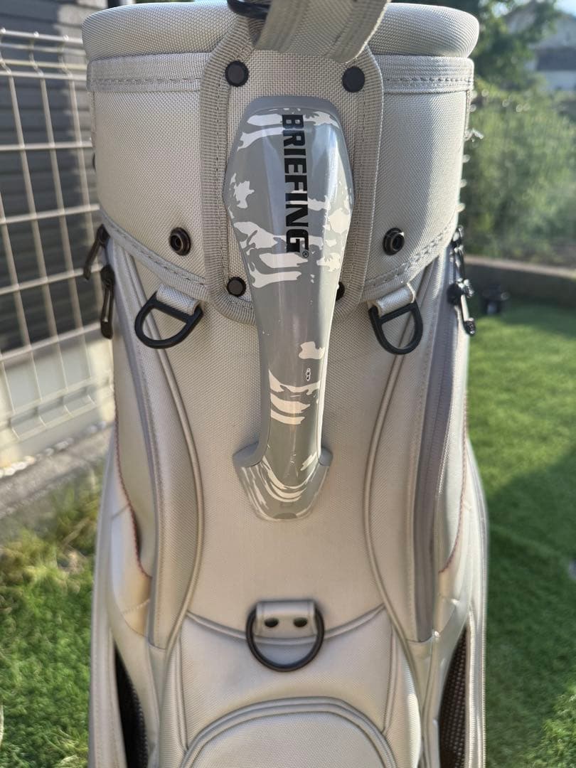 BRIEFING キャディバッグ ホワイト