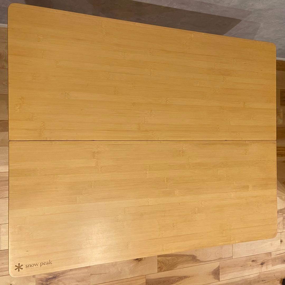 スノーピーク  peak ワンアクション テーブル 竹 LV-010TR