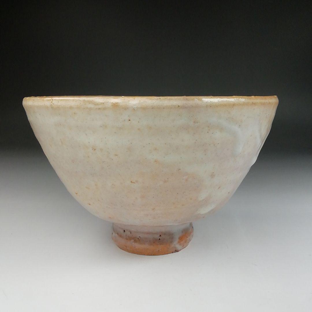 Ｔ５９２　茶碗　『萩焼』『長沢窯　原田隆峰 作』　共箱　抹茶碗　茶道具