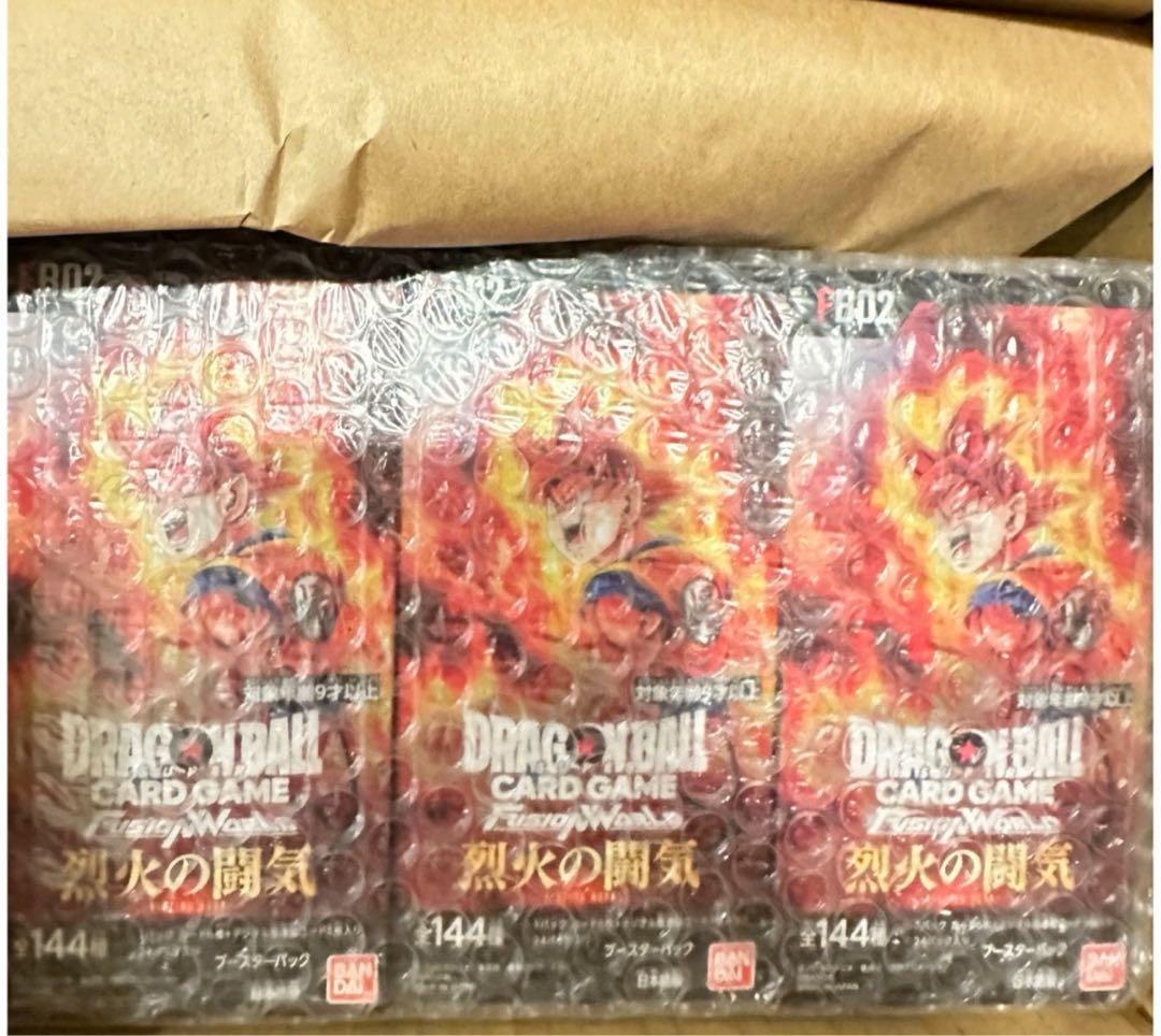 ドラゴンボールカードゲーム　烈火の闘気　3box